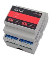 Schabus 400200 GX-HS DIN-rails gasmelder 12-24 VDC, 1 W, 240 V, grijs-rood-zwart