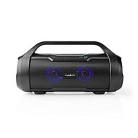 Bluetooth® Party Boombox | 6 HRS | 2 | 60W | Mediaweergave: AUX/Micro SD/USB | IPX5 | Aansluitbaar | met handvat | zwart