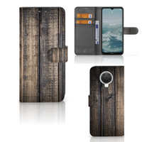 Nokia G10 | G20 Book Style Case Steigerhout - thumbnail