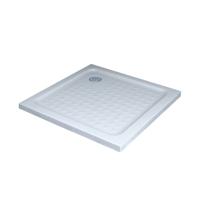 Douchebak Trevi Laag Vierkant 80x80x5cm Antislip SMC Wit
