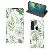 Motorola G8 Plus Smart Cover Leaves - thumbnail