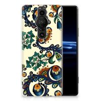 Siliconen Hoesje Sony Xperia Pro-I Barok Flower - thumbnail