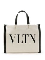 Valentino Garavani sac cabas VLTN - Tons neutres - thumbnail