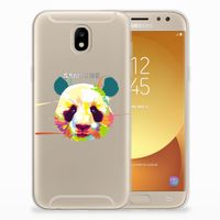 Samsung Galaxy J5 2017 Telefoonhoesje met Naam Panda Color - thumbnail