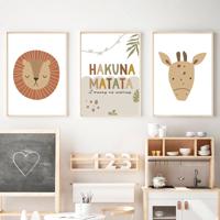 Posters - HAKUNA MATATA / Set van 3