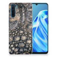 OPPO A91 TPU Hoesje Krokodillenprint