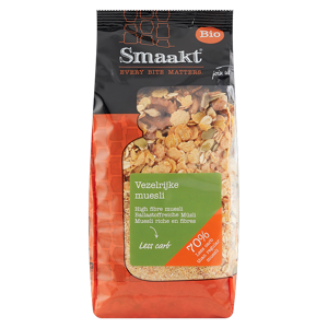 Smaakt Koolhydraatarme Vezelrijke Muesli (500 gram)