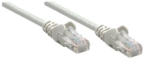 Intellinet 739900 RJ45 Netwerkkabel, patchkabel CAT 6 U/UTP 0.25 m Grijs 1 stuk(s)