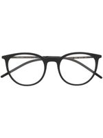 Dolce & Gabbana Eyewear lunettes de vue à monture ronde - Noir