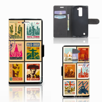 LG K10 2015 Flip Cover Postzegels