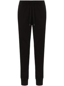 Dolce & Gabbana pantalon de jogging à liens de resserrage - Noir