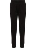 Dolce & Gabbana pantalon de jogging à liens de resserrage - Noir