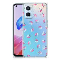 TPU bumper voor OPPO A96 | OPPO A76 Unicorns