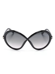 TOM FORD Eyewear lunettes de soleil Dada à monture oversize - Noir