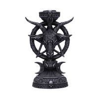 Nemesis Now - Light of Baphomet Candle Holder 15.5cm - thumbnail