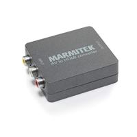 Marmitek 08264 HDMI Converter - Marmitek Connect AH31-1080p Full HD - Geen software nodig- Composite - SCART - PAL - NTSC - AV HDMI Adapter - Sluit uw oude apparatuur op uw nieuwe TV / televisie aan, Antraciet