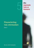 Financiering van overnames en kapitaalbescherming - E.M. Vermeulen - Paperback (9789077320204)