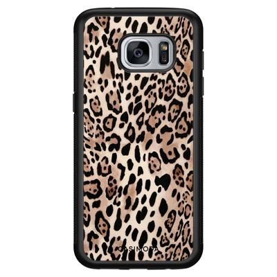 Samsung Galaxy S7 hoesje - Golden wildcat Samsung Galaxy S7 hoesje - Golden wildcat