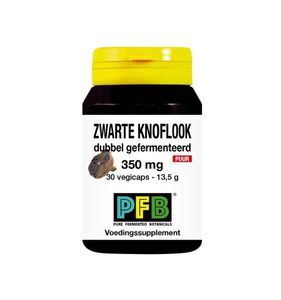 Zwarte knoflook dubbel gefermenteerd