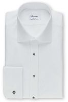 Stenströms Slimline Gala shirt wit, Effen