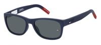 Tommy Hilfiger zonnebril 0025/S unisex cat.3 nylon donkerblauw