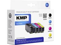 KMP Inktcartridge vervangt Epson 26, T2616, T2601, T2612, T2613, T2614 Compatibel Combipack Zwart, Cyaan, Magenta, Geel E167V 1626,4850