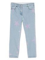 Stella McCartney Kids jean skinny à étoiles - Bleu