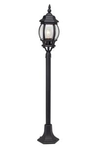 Brilliant Zwarte tuinlamp Istria 112cm 48685/06