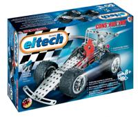 Eitech constructieset racewagen / quad staal zilver 180 delig