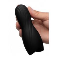 TV Silicone Penis Head Teaser - Black - thumbnail