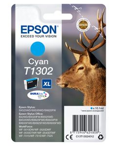 Epson Inktcartridge T1302 Origineel Cyaan C13T13024012