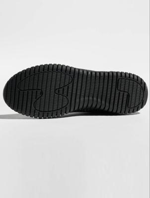 Urban Classics Knitted Light Runner Shoe sportschoen Unisex 38 Zwart, Grijs