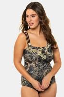 Ulla Popken Badpak, softcups, pailletten - Grote Maten