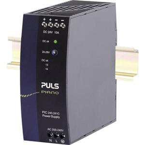 PULS Piano DIN-rail netvoeding 24 V/DC 10 A 240 W Aantal uitgangen: 1 x Inhoud: 1 stuk(s)