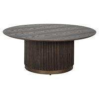 Richmond Ronde Salontafel Luxor Eiken, 100cm - Bruin - thumbnail