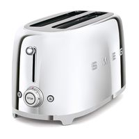 Smeg TSF02SSEU broodrooster 6 4 snede(n) 1500 W Chroom