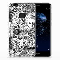 Silicone Back Case Huawei P10 Lite Skulls Angel