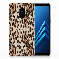 Samsung Galaxy A8 (2018) TPU Hoesje Leopard