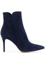 Gianvito Rossi bottines Levy 85mm - Bleu