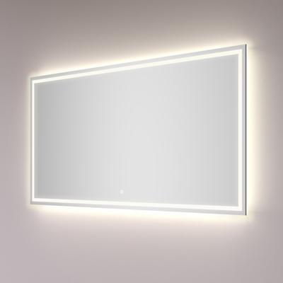 Hipp Design 9000 spiegel 140x70cm met LED verlichting, touchdimmer en spiegelverwarming