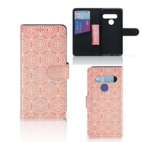 LG G8s Thinq Telefoon Hoesje Pattern Orange