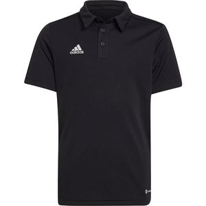 adidas Entrada 22 Polo Kids - Opruiming - Kleding - Black - maat 164