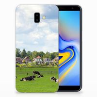 Samsung Galaxy J6 Plus (2018) TPU Hoesje Koeien - thumbnail