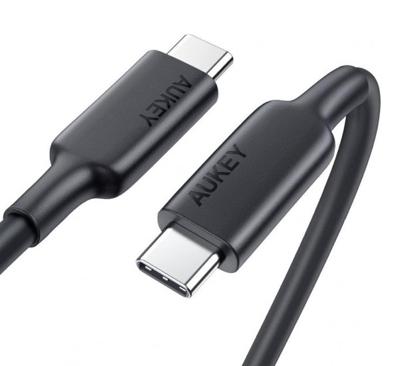 Aukey Cable USB-C naar USB-C 1.0m zwart - CB-CD23