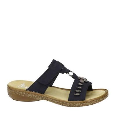 Rieker slippers donkerblauw