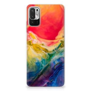 Hoesje maken Xiaomi Redmi Note 10/10T 5G | Poco M3 Pro Watercolor Dark