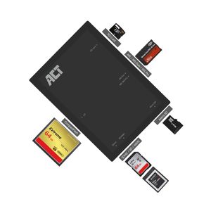 ACT Connectivity Externe USB 3.2 Gen1 (USB 3.0) Kaartlezer kaartlezer