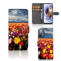 Motorola Moto G31 | G41 Hoesje Tulpen