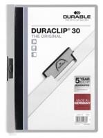 Durable Klemmap DURACLIP 30 - 2200 220010 DIN A4 Grijs