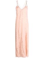 Zadig&Voltaire Rohal star-jacquard silk dress - Rose - thumbnail